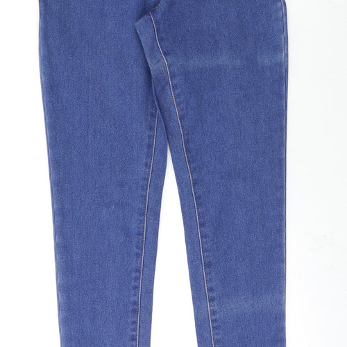 Denim & Co. Womens Blue   Skinny Jeans Size 8 L29 in