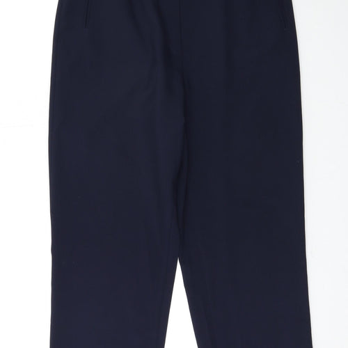 BHS Womens Blue   Trousers  Size 14 L27 in