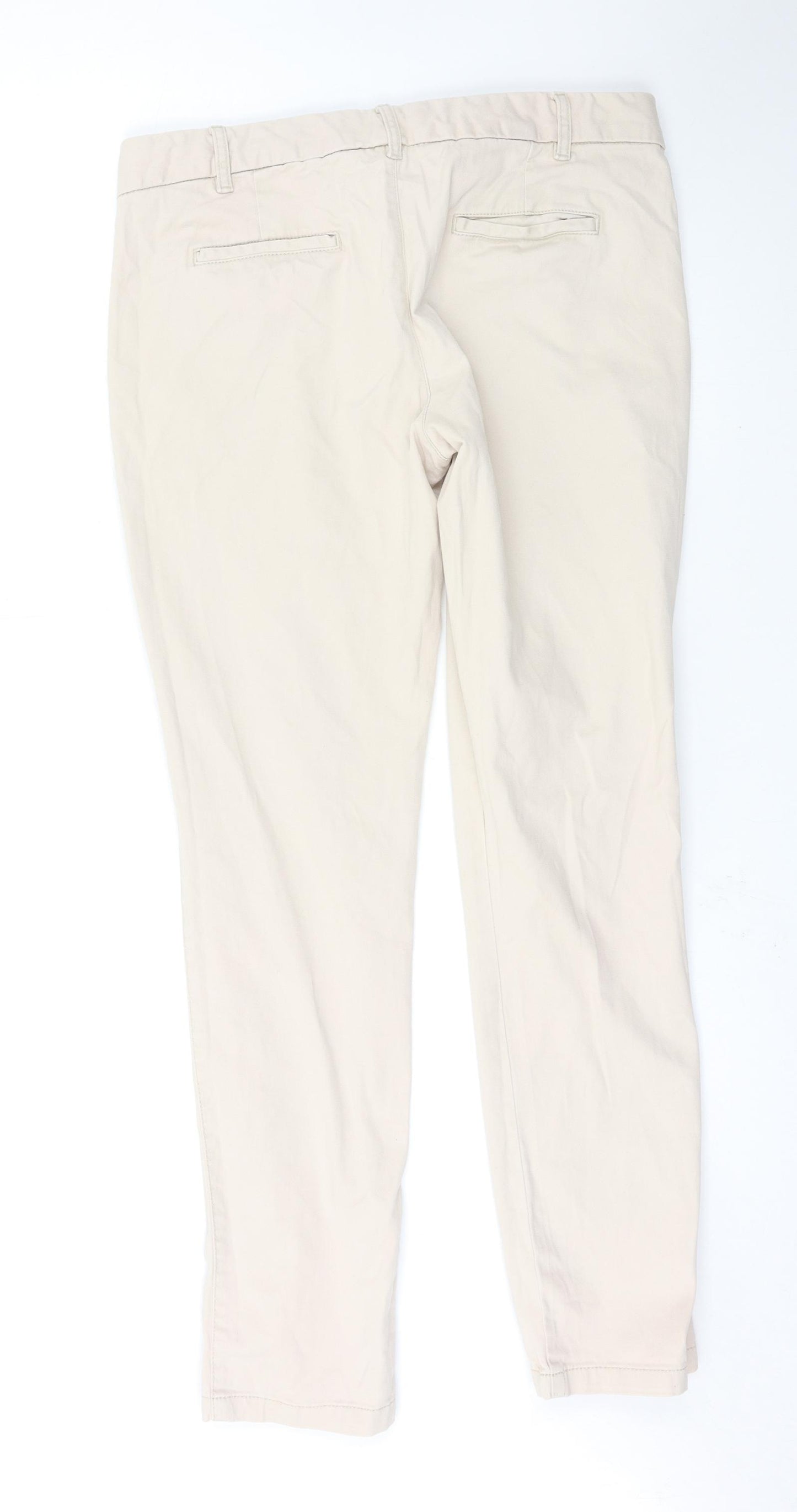 Fat Face Womens Beige   Trousers  Size 12 L30 in