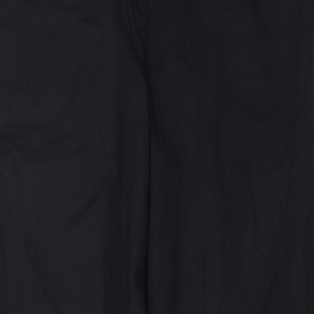 Marks and Spencer Womens Black   Trousers  Size 12 L26 in