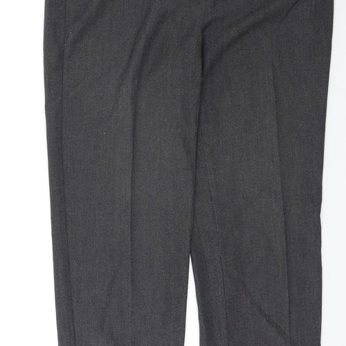 Marks and Spencer Womens Grey   Trousers  Size 14 L27 in