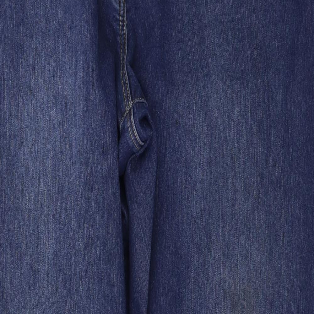 Preworn Womens Blue   Straight Jeans Size 18 L29 in