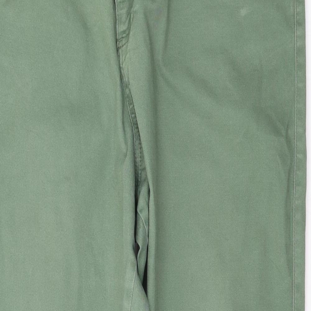 F&F Womens Green   Straight Jeans Size 16 L27 in