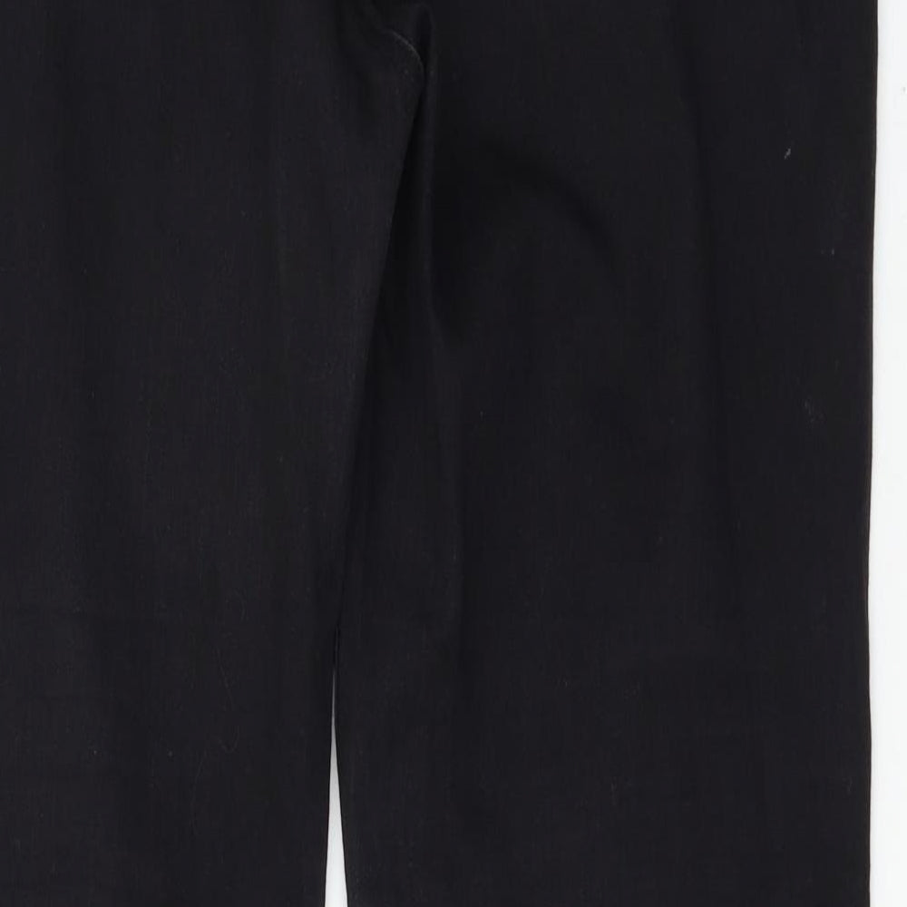 TU Womens Black   Straight Jeans Size 16 L31 in