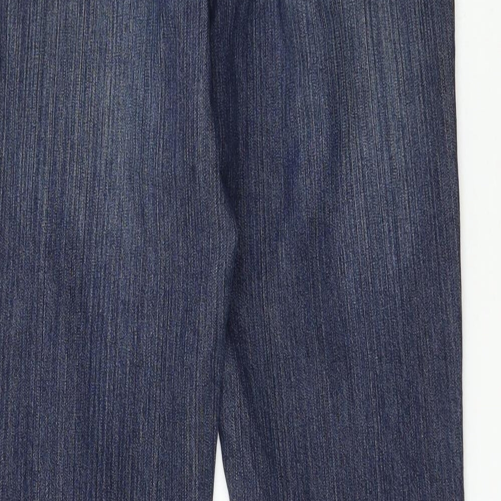 Preworn Womens Blue   Bootcut Jeans Size 14 L32 in