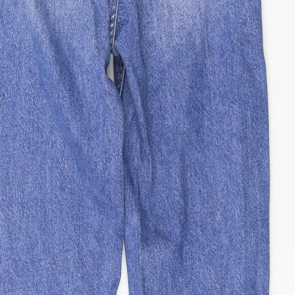 Denim & Co. Womens Blue   Bootcut Jeans Size 12 L30 in