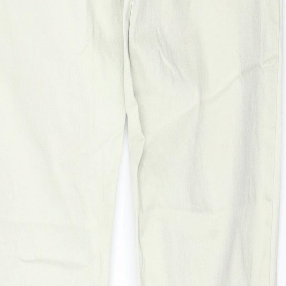 Preworn Womens White   Skinny Jeans Size 33 L28 in