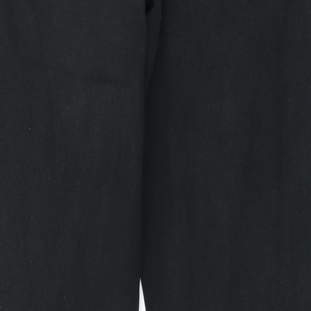 Preworn Womens Black   Straight Jeans Size 12 L31 in