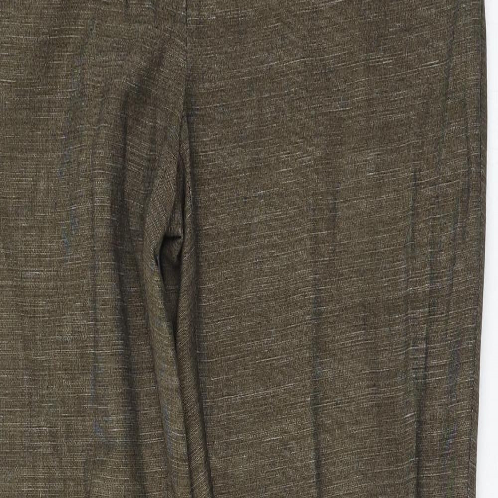 NEXT Womens Brown   Trousers  Size 12 L31 in
