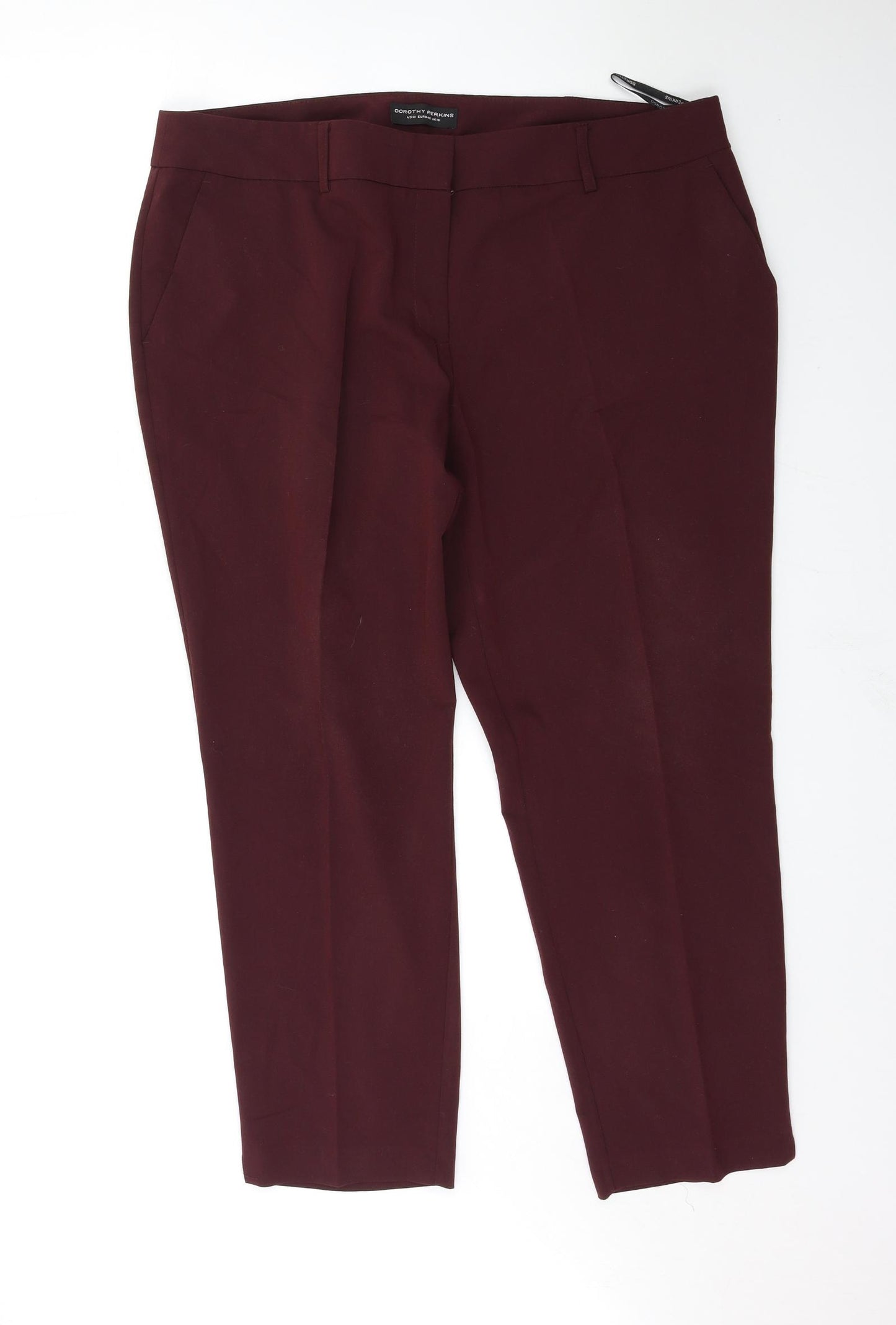 Dorothy Perkins Womens Purple   Trousers  Size 18 L28 in