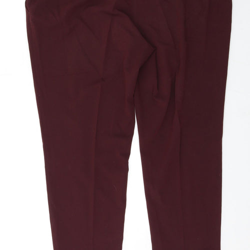 Dorothy Perkins Womens Purple   Trousers  Size 18 L28 in