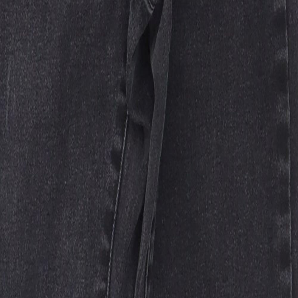 Denim & Co. Womens Black   Skinny Jeans Size 8 L29 in