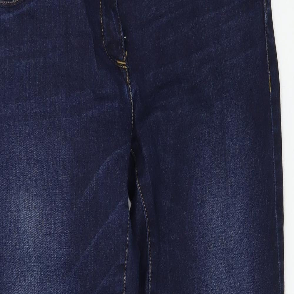 NEXT Womens Blue   Straight Jeans Size 14 L28 in