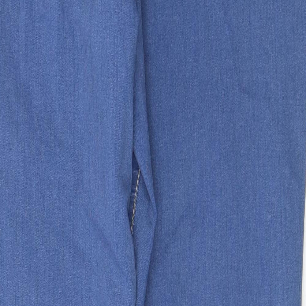 Denim & Co. Womens Blue   Skinny Jeans Size 16 L29 in