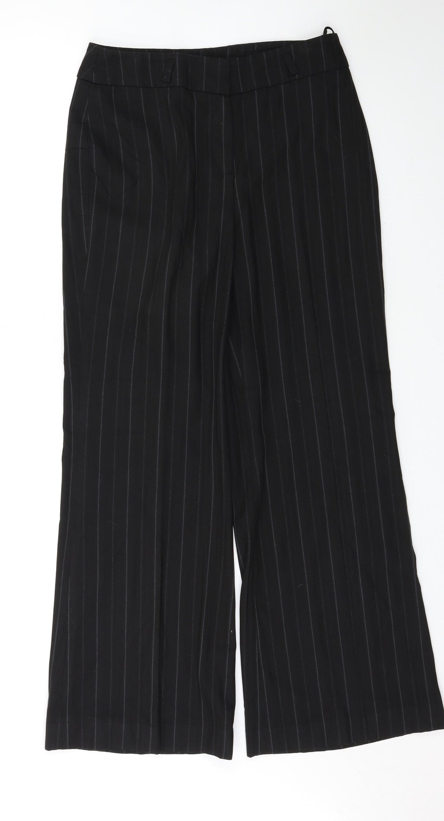 Wallis Womens Black   Trousers  Size 10 L29 in