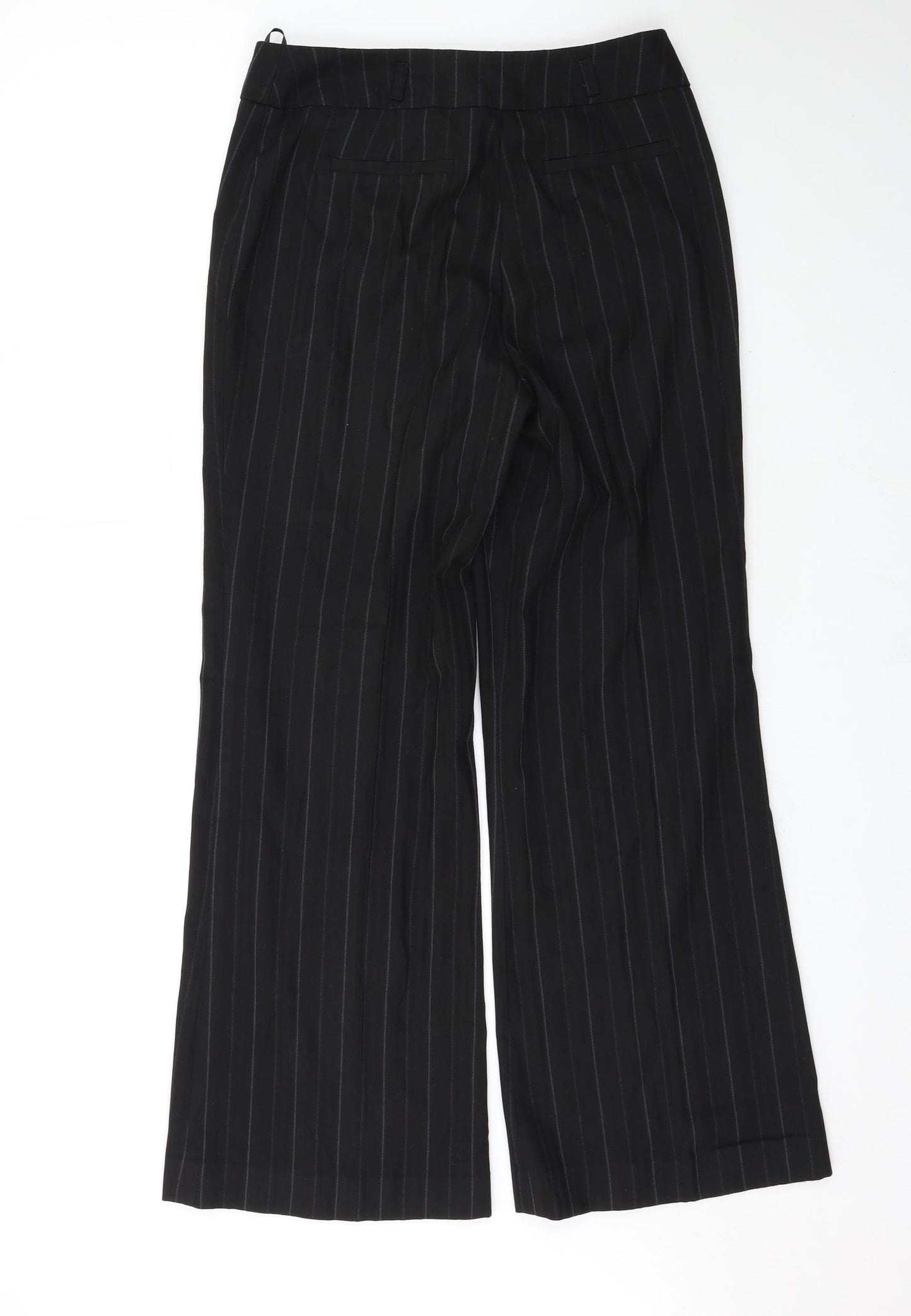Wallis Womens Black   Trousers  Size 10 L29 in