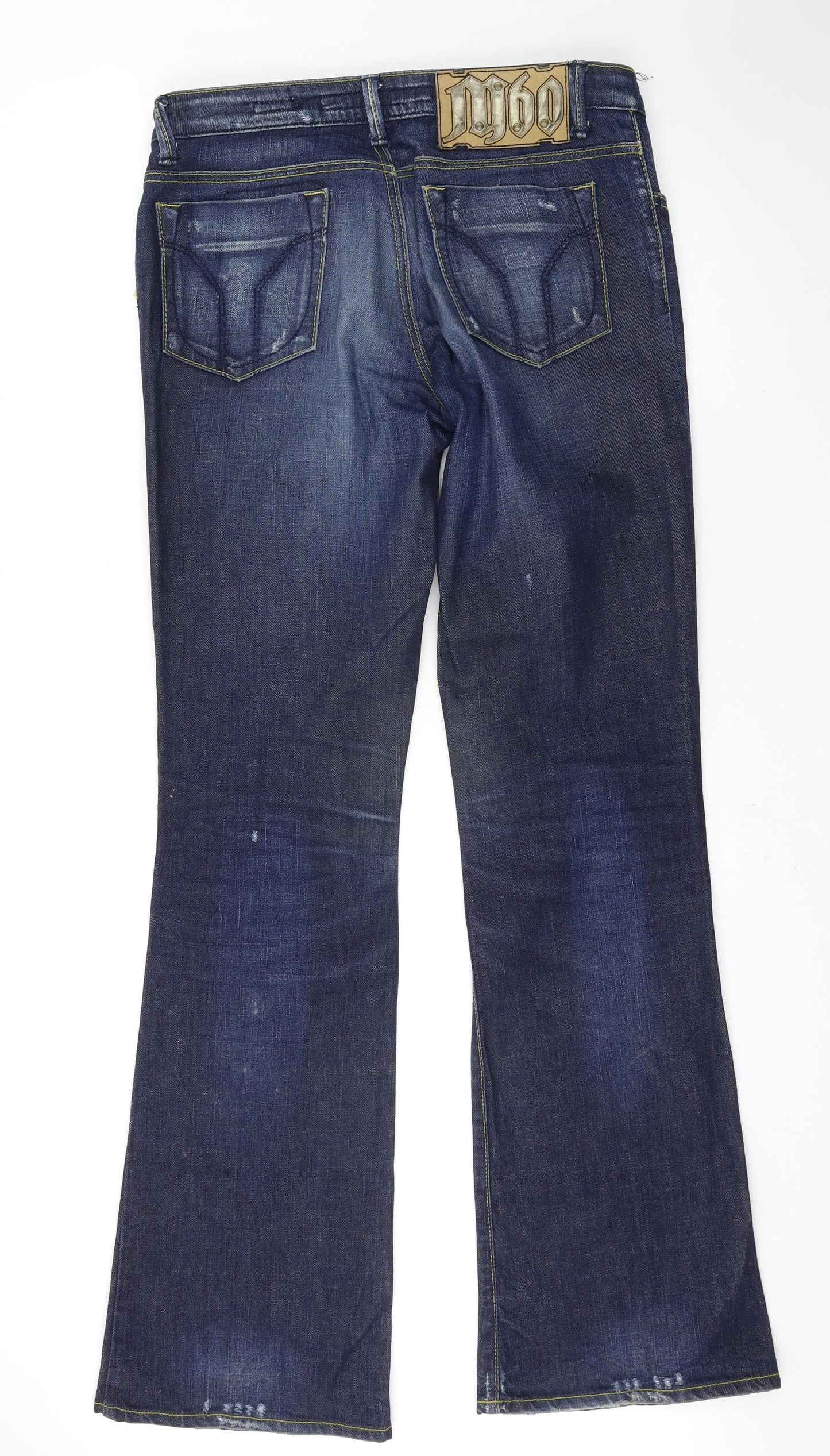Miss Sixty Womens Blue   Bootcut Jeans Size 32 L34 in
