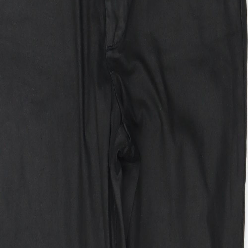 Topshop Womens Black   Trousers  Size 10 L28 in