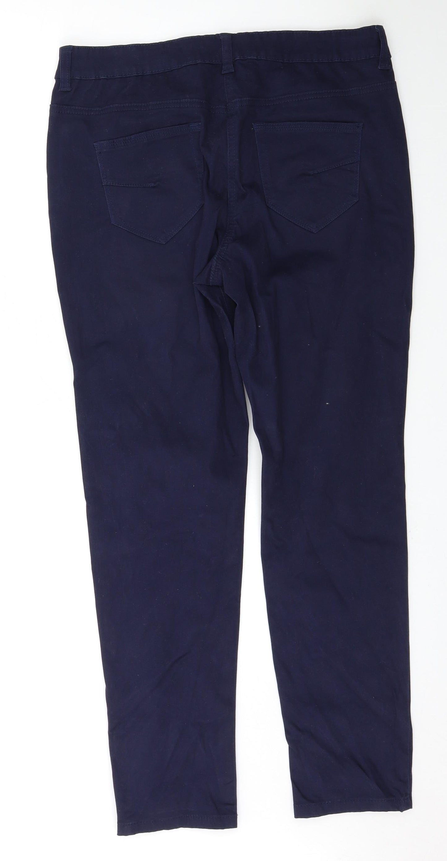 George Womens Blue   Straight Jeans Size 14 L29 in