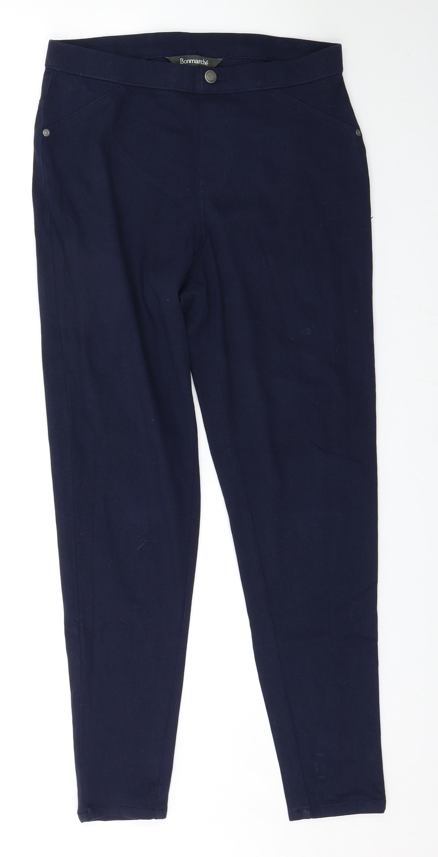 Bonmarché Womens Blue   Jegging Jeans Size 12 L28 in