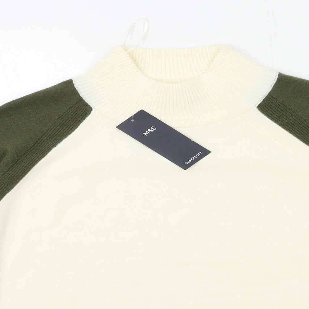 Marks and Spencer Womens Multicoloured   Pullover Jumper Size S