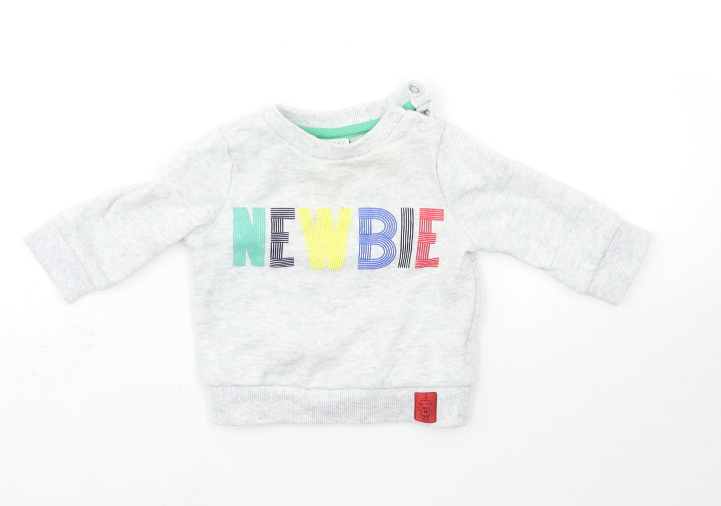 F&F Baby Grey   Pullover Jumper Size 3-6 Months