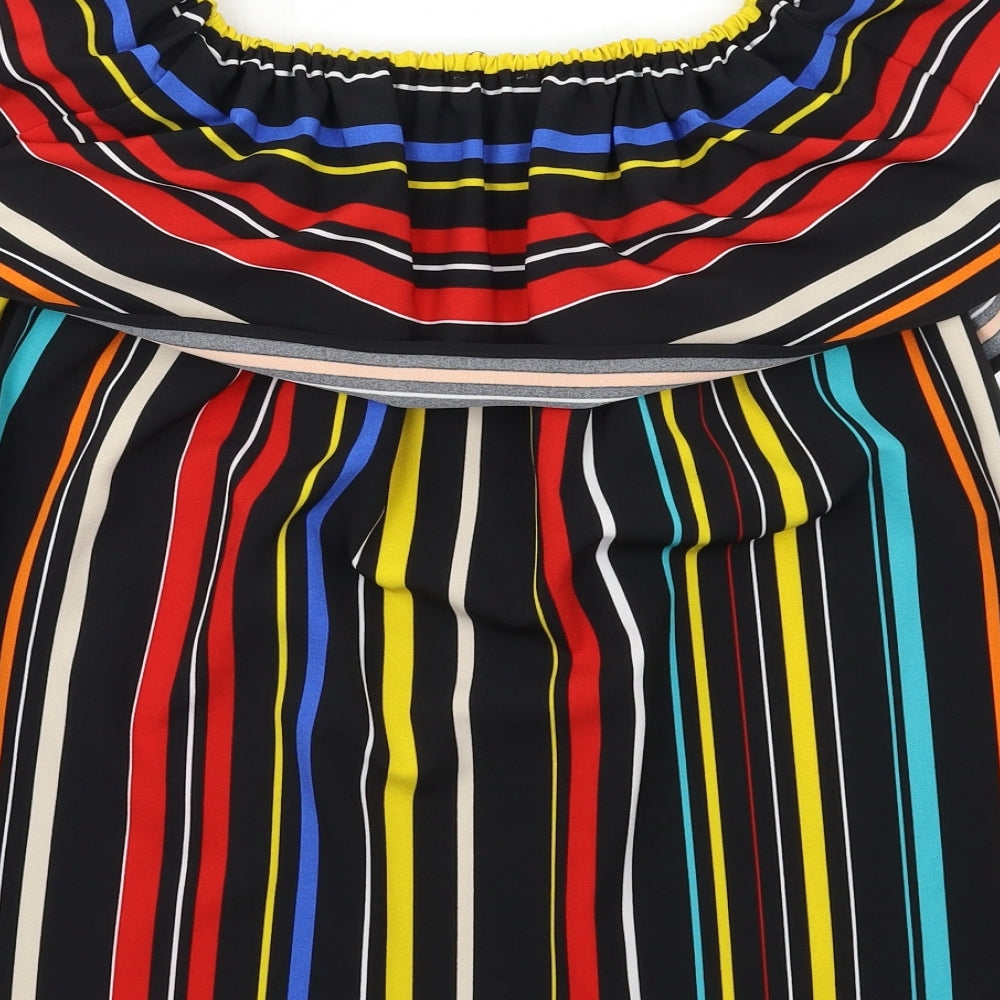 Marks and Spencer Womens Multicoloured Polka Dot  Basic Blouse Size 16