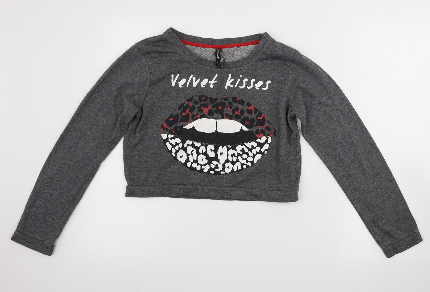 Stradivarius  Womens Grey   Pullover Jumper Size M