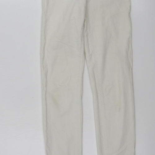Bershka  Womens White   Skinny Jeans Size 26 in L26 in