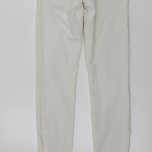 Bershka  Womens White   Skinny Jeans Size 26 in L26 in