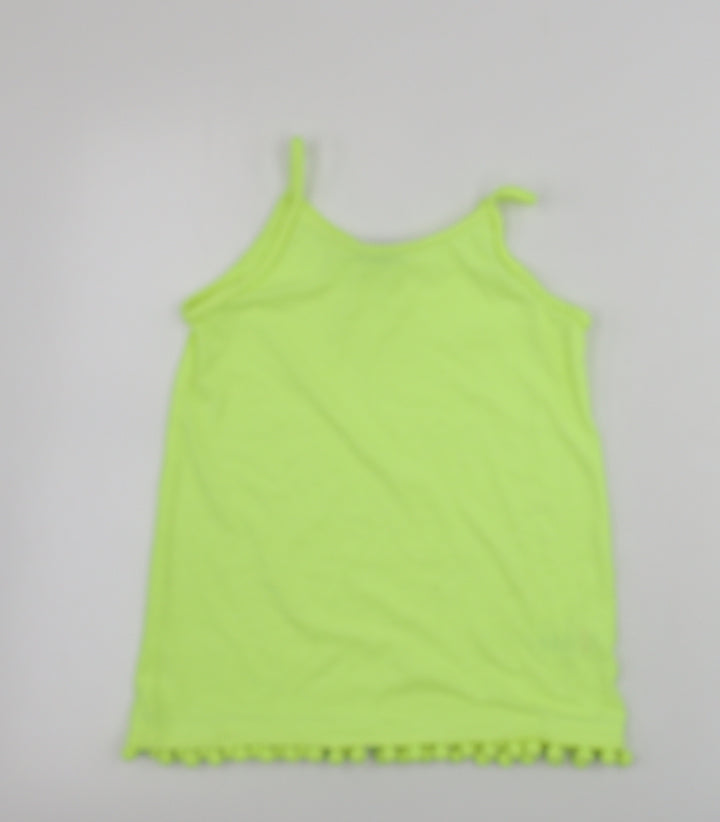 Matalan Girls Yellow Basic Tank Size 10 Years