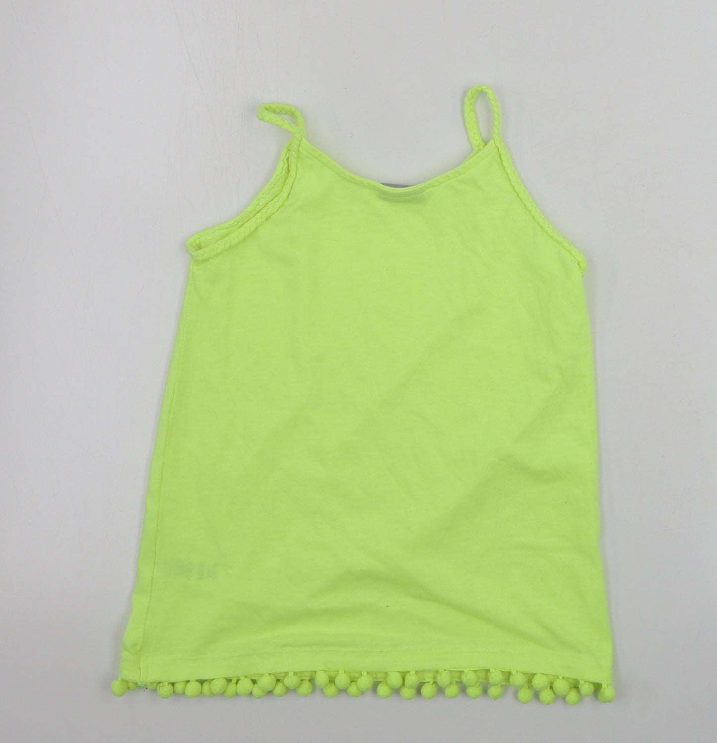 Matalan  Girls Yellow   Basic Tank Size 10 Years