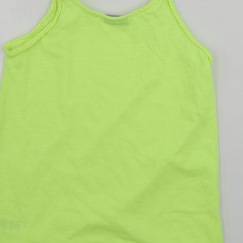 Matalan  Girls Yellow   Basic Tank Size 10 Years