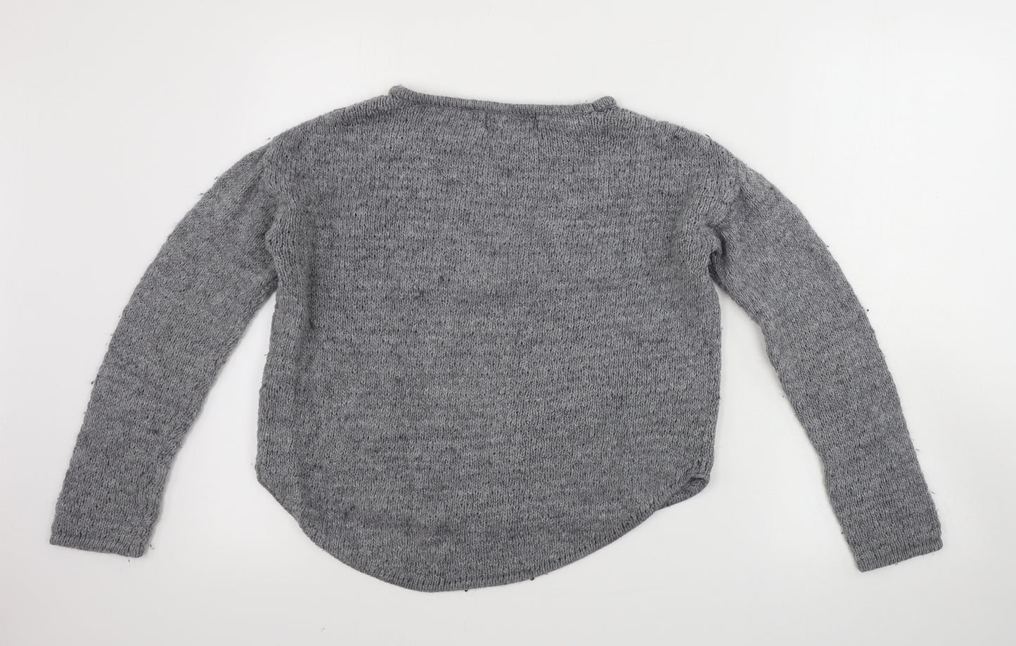 BSK  Womens Grey   Pullover Jumper Size S