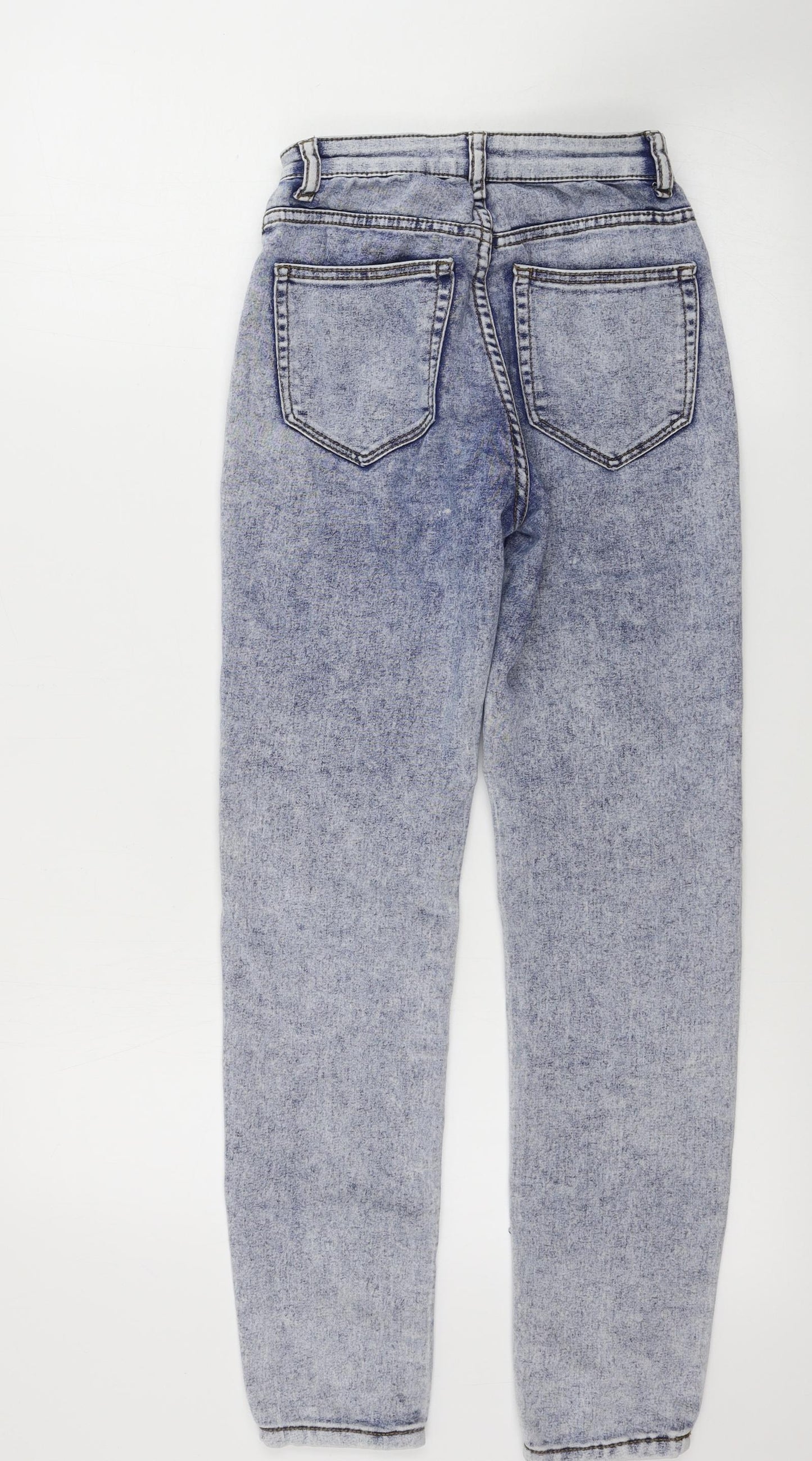 Pull&Bear Womens Blue   Skinny Jeans Size 24 in L23 in