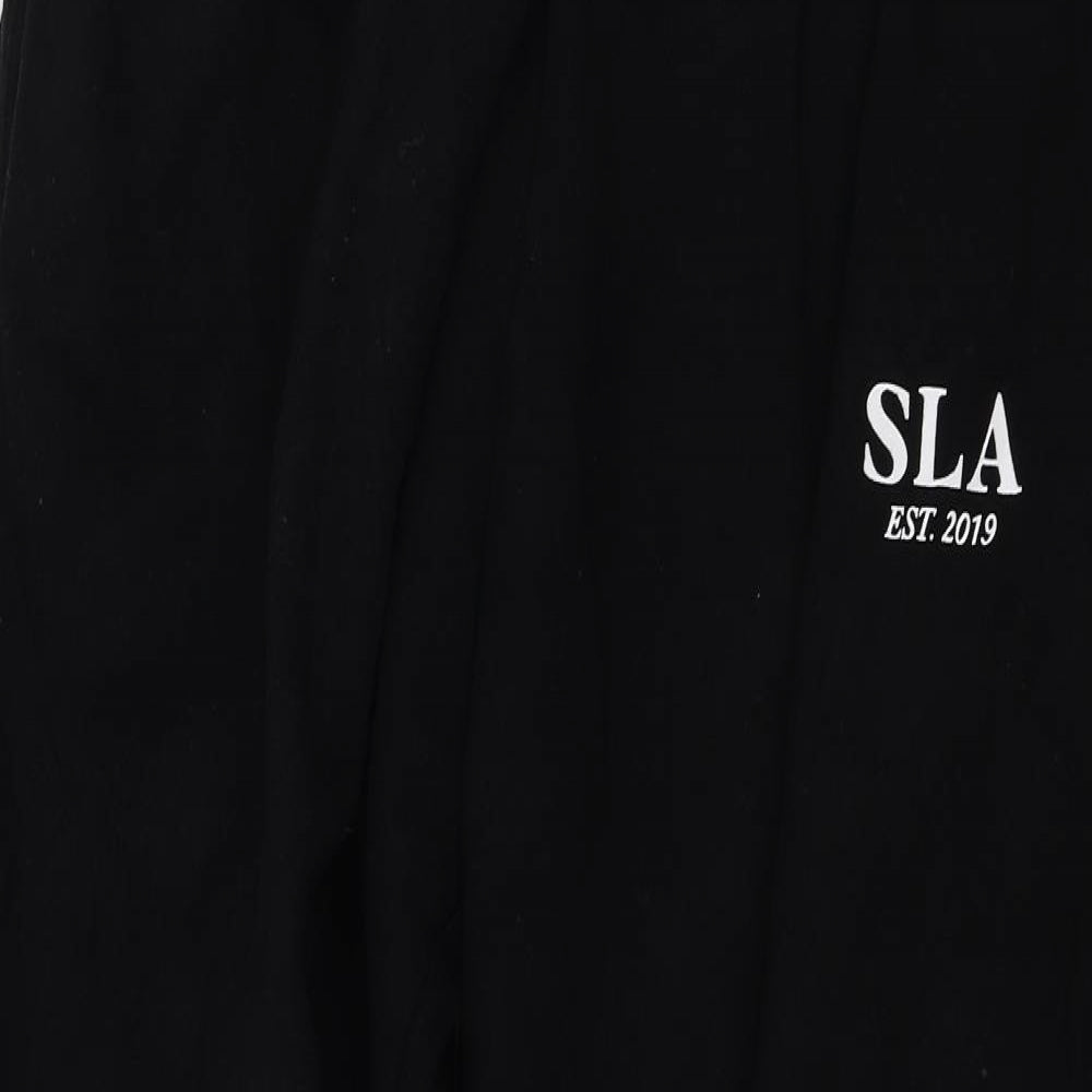 sla Womens Black   Sweatpants Trousers Size M L23 in