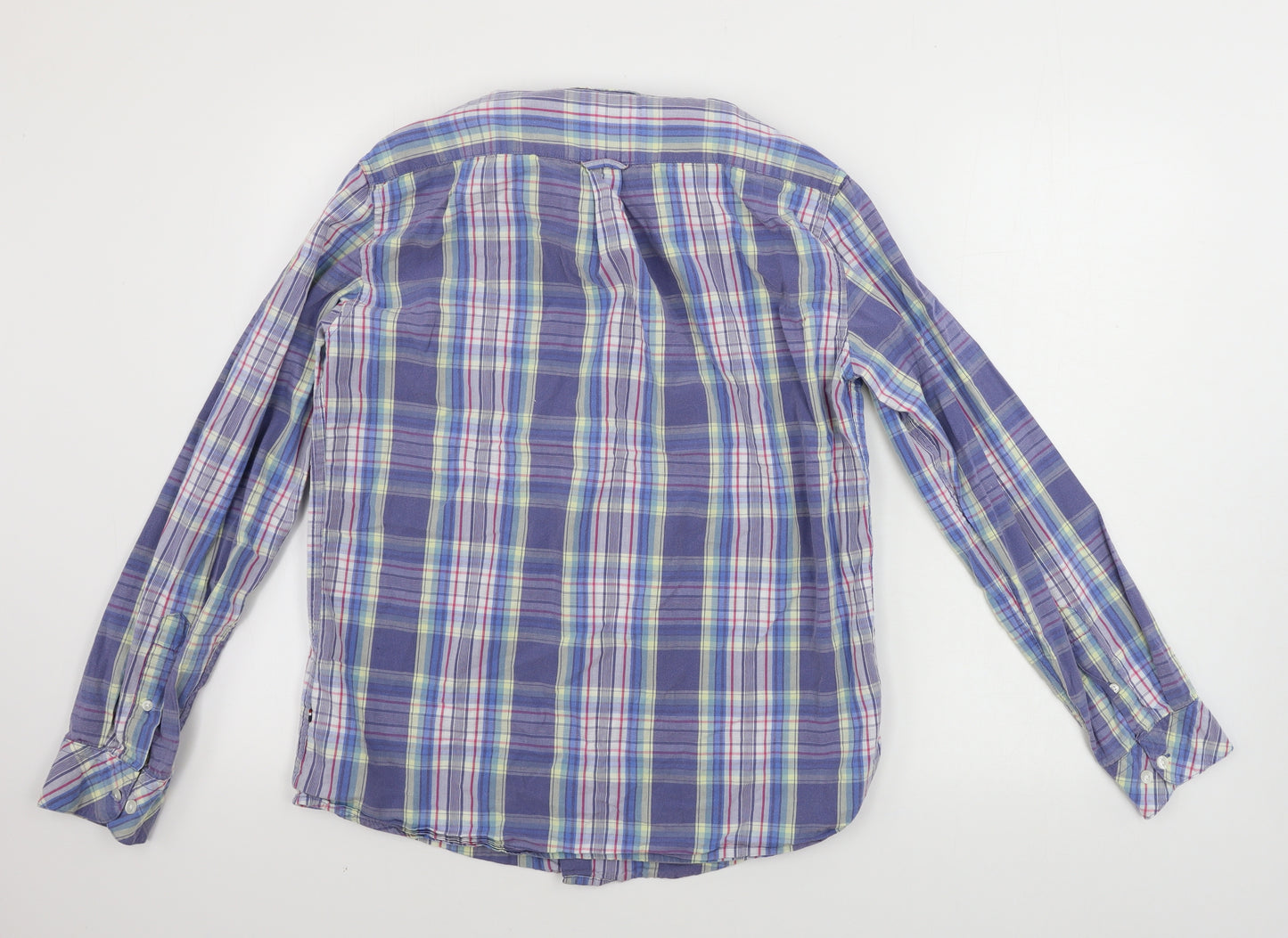 US Polo Assn.  Mens Blue Check   Button-Up Size M
