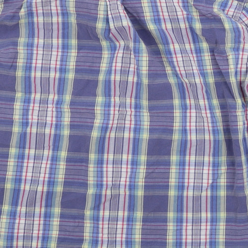 US Polo Assn.  Mens Blue Check   Button-Up Size M