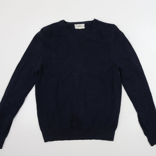 Marks and Spencer  Mens Blue   Pullover Jumper Size M