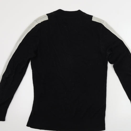 H&M  Womens Black   Pullover Jumper Size M