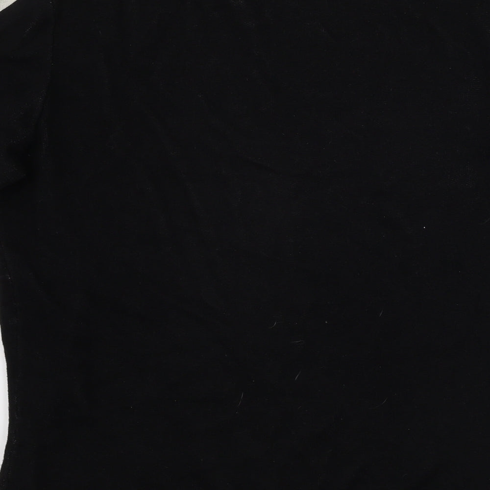 H&M  Womens Black   Pullover Jumper Size M