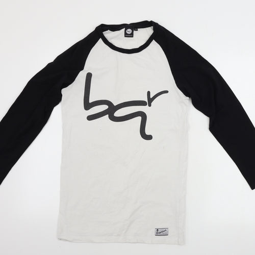 boquer123 Womens White   Basic T-Shirt Size XS