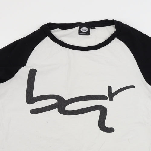 boquer123 Womens White   Basic T-Shirt Size XS