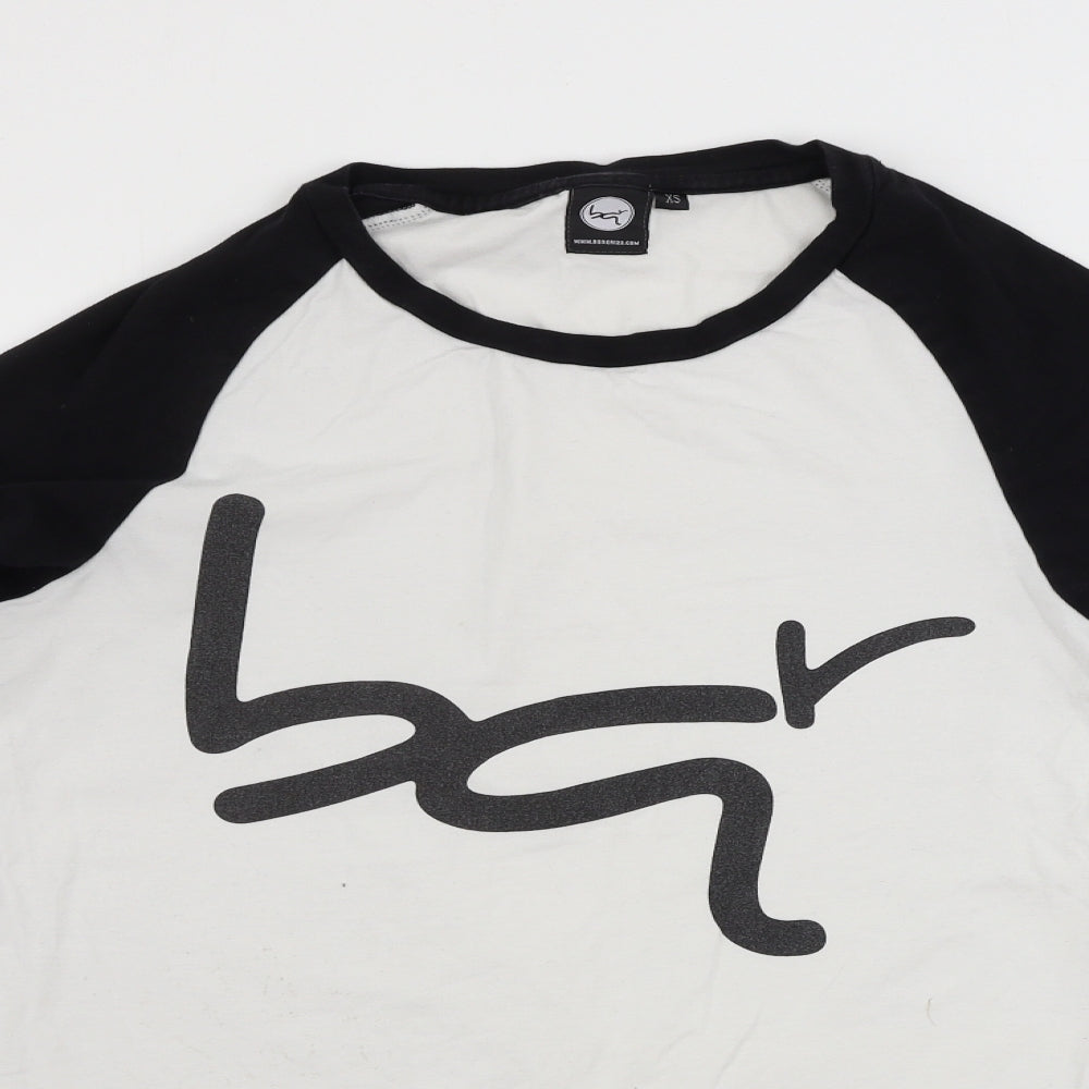boquer123 Womens White   Basic T-Shirt Size XS