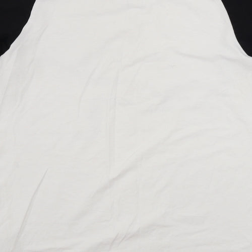 boquer123 Womens White   Basic T-Shirt Size XS