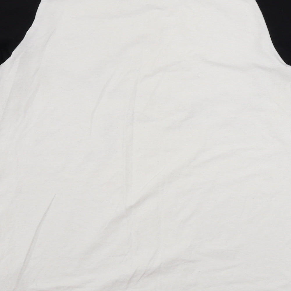 boquer123 Womens White   Basic T-Shirt Size XS