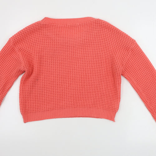 QED London  Womens Pink   Pullover Jumper Size M