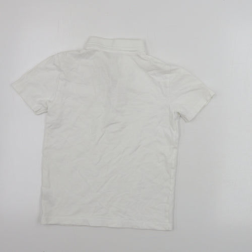 Nutmeg  Boys White   Basic Polo Size 9-10 Years