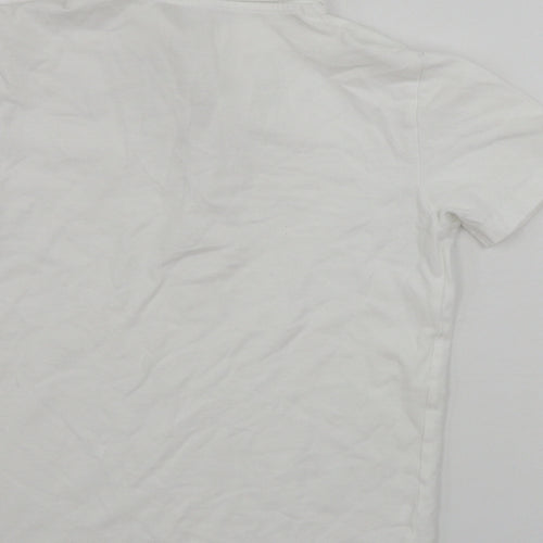 Nutmeg  Boys White   Basic Polo Size 9-10 Years
