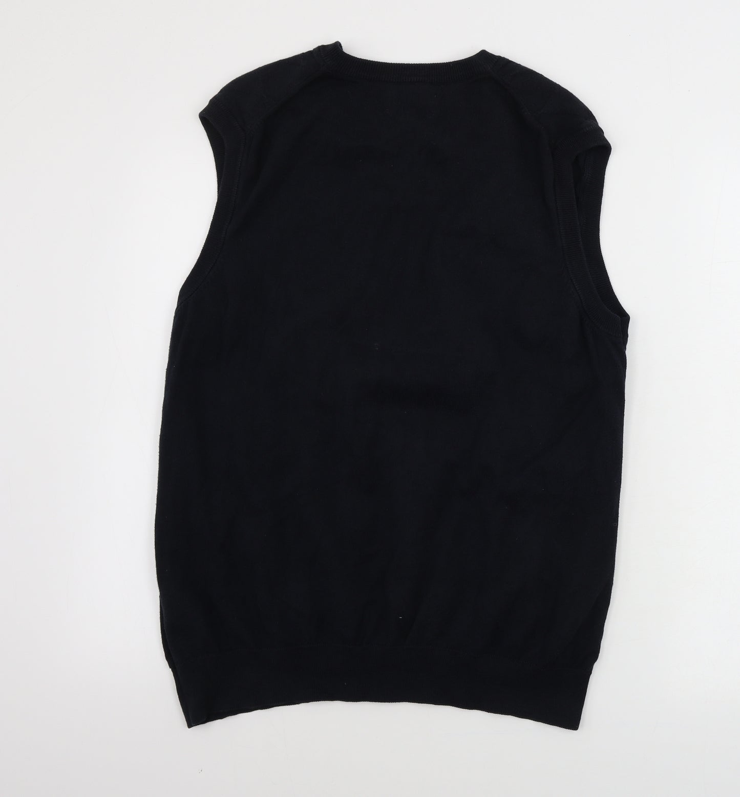 Marks and Spencer  Mens Black   Vest Jumper Size M